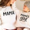 Mama and Mama’s Girl Shirt Mom and Daughter Matching Mother’s Day Gift