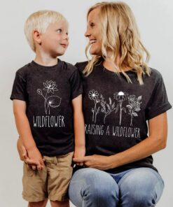Mama and Me Outfits Matching Mother’s Day Shirt Raising A Wildflower Mom and Baby Gift Mama and Me Outfits Matching Mother’s Day Shirt Raising A Wildflower Mom and Baby Gift