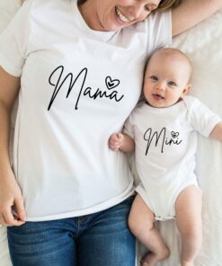 Mama and Mini Matching Personalized Mother’s Day Gift for New Mom To Be Mama and Mini Matching Personalized Mother’s Day Gift for New Mom To Be