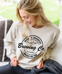 Mama’s Boobery Open 247 Always On Tap Sweatshirt Mama’s Boobery Open 247 Always On Tap Sweatshirt