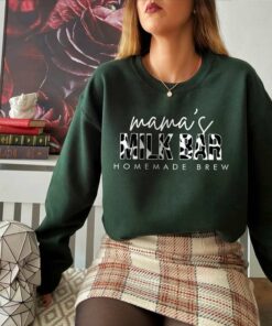 Mama’s Milk Bar Homemade Brew Breastmilk 2 Sided Sweatshirt