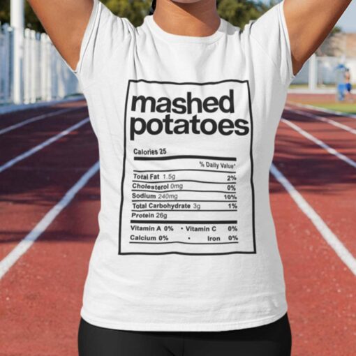 Mashed Potatoes Ingredient Thanksgiving Day Tee