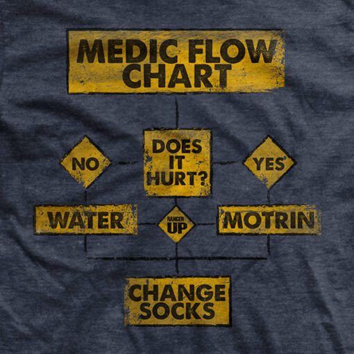 Medic Flow Chart T-Shirt