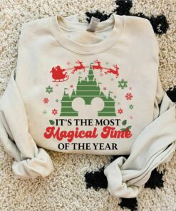 Mickey It’s The Most Magical Time Of The Year Christmas Sweatshirt Disney Cute Xmas Gifts Mickey It’s The Most Magical Time Of The Year Christmas Sweatshirt Disney Cute Xmas Gifts