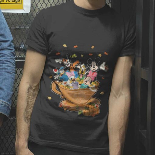 Mickey and Friends Thanksgiving Mad Tea Party T-shirt