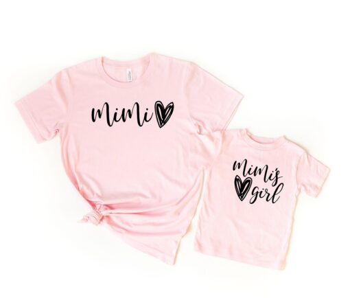 Mimi’s Girl Funny Mom Shirt Ideas Our First Mother’s Day Matching