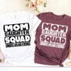 Mom Daughter Squad Unbreakable Bond Matching Shirt Girl Mama Mommy and Me Tee Mother’s Day Gift