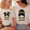 Mom Kid Life Shirt Matching Mommy Daughter Cheetah Print Tee Mother’s Day Gift