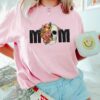 Mom Skull Funny Mother’s Day Shirt Cool Mama Floral Skeleton Mama Tee
