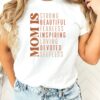 Mom Strong Brave Fearless Lovely Beautiful T-Shirt, Funny Tees