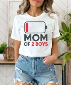 Mom of 2 Boys Funny Mother’s Day Shirt Gift Idea for Wife from Husband Mom of 2 Boys Funny Mother’s Day Shirt Gift Idea for Wife from Husband