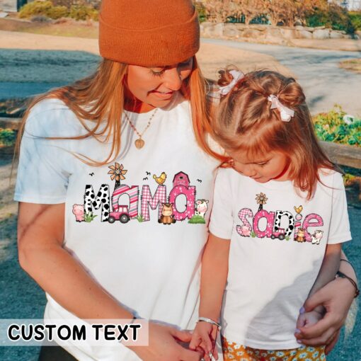 Mommy and Me Matching Outfits Mother’s Day 2023 Custom Name Best Gifts For New Moms