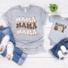Mommy and Me Shirt Mama’s Boy Mom and Son Matching Set Happy Mother’s Day Gift