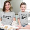 Mommy’s Boy Shirt Mom Son Matching Outfit Mother’s Day Gift For Mama