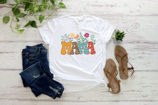 Mother’s Day Shirt Plant Lover Mama Favorite Gift for Mommy Life Tee