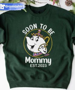 Mrs Potts Soon to be Mommy Est 2023 Mother’s Day Sweatshirt Beauty and the Beast Mrs Potts Soon to be Mommy Est 2023 Mother’s Day Sweatshirt Beauty and the Beast
