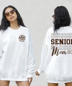 One Proud Senior Mom Class Of 2023 2 Sided Sweatshirt One Proud Senior Mom Class Of 2023 2 Sided Sweatshirt