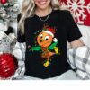 Orange Bird Christmas Lights Shirt Disney Xmas Sweatshirt Gifts