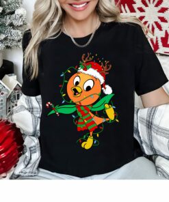 Orange Bird Christmas Lights Shirt Disney Xmas Sweatshirt Gifts Orange Bird Christmas Lights Shirt Disney Xmas Sweatshirt Gifts