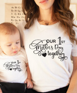 Our 1st Mother’s Day Together Shirt Mother’s Day Gift For Mama New Mom Gift Matching Mom And Baby Our 1st Mother’s Day Together Shirt Mother’s Day Gift For Mama New Mom Gift Matching Mom And Baby