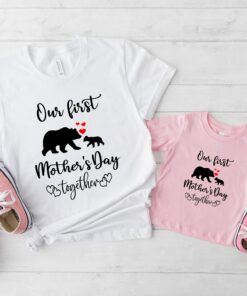 Our First Mother’s Day Together Matching Outfit Mommy And Baby Gift Our First Mother’s Day Together Matching Outfit Mommy And Baby Gift