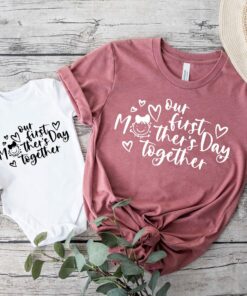 Our First Mother’s Day Together Shirt Matching Tee Mother’s Day Mommy And Baby Outfit Gift for New Mommy Our First Mother’s Day Together Shirt Matching Tee Mother’s Day Mommy And Baby Outfit Gift for New Mommy