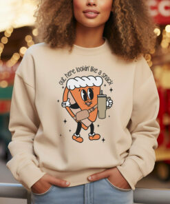 Out Here Lookin Like A Snack Boojee Pumpkin Pie Sweatshirt Unique Thanksgiving Gift Out Here Lookin Like A Snack Boojee Pumpkin Pie Sweatshirt Unique Thanksgiving Gift