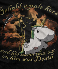 Pale Horse Cat T-Shirt Pale Horse Cat T-Shirt