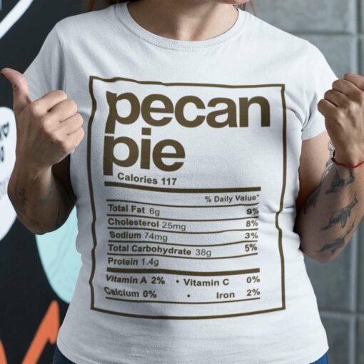 Pecan Pie Ingredient Thanksgiving Day Tee