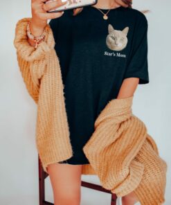 Personalize Custom Cat Photos and Names Gift for Mom Cat Owner Mother’s Day Shirt Personalize Custom Cat Photos and Names Gift for Mom Cat Owner Mother’s Day Shirt
