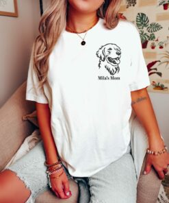 Personalize Dog Shirt for Mom Custom Pet Tee Mother’s Day Gifts Personalize Dog Shirt for Mom Custom Pet Tee Mother’s Day Gifts