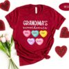 Personalize Grandma’s Sweethearts Custom Grandma with Grandkids Name Gift for Mother’s Day Shirt