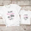 Personalize Our First Mother’s Day Matching Shirt Mommy And Baby Together Outfit Gift for Mom