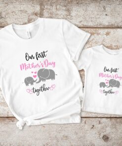 Personalize Our First Mother’s Day Matching Shirt Mommy And Baby Together Outfit Gift for Mom Personalize Our First Mother’s Day Matching Shirt Mommy And Baby Together Outfit Gift for Mom