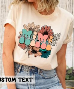 Personalized Mimi with Grandkids Names Retro Floral Shirt Gifts for Mother’s Day Custom Kid’s Names Grandma Tee Personalized Mimi with Grandkids Names Retro Floral Shirt Gifts for Mother’s Day Custom Kid’s Names Grandma Tee