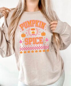 Preppy Fall Pumpkin Spice Autumn Season Coffee Graphic Tee Preppy Fall Pumpkin Spice Autumn Season Coffee Graphic Tee