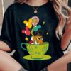 Prince John And Sir Hiss Mickey Balloons Tea Cup Shirt Disneyland Xmas Sweatshirt Gifts