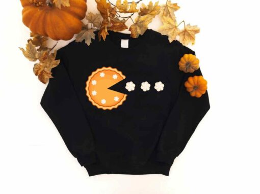 Pumpkin Pie Funny Thanksgiving Fall Autumn Season Vibes Graphic Tee