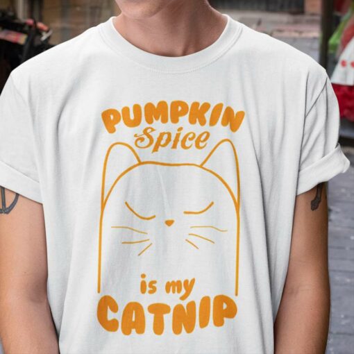 Pumpkin Spice Catnip Autumn Shirt