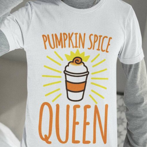 Pumpkin Spice Queen Autumn Shirt