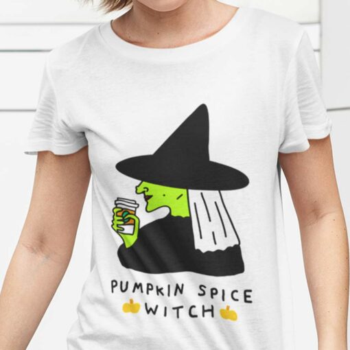 Pumpkin Spice Witch Autumn Shirt