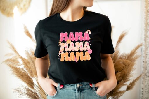 Retro Comfort Mama Shirt Happy Mother’s Day Gift For Mom