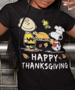 Snoopy And Charlie Brown Happy Thanksgiving Thanksgiving Day Shirt Snoopy And Charlie Brown Happy Thanksgiving Thanksgiving Day Shirt