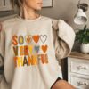 So Very Thankful Shirt Friendsgiving Thanksgiving Day Turkey Gift Tee
