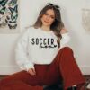 Soccer Mom Heart Sweatshirt