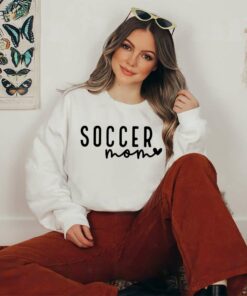 Soccer Mom Heart Sweatshirt Soccer Mom Heart Sweatshirt