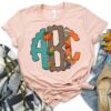 Solid Fall Monogram Shirt Fall Monogrammed Tee