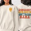 Somebody’s Loud Mouth Softball Mama Mother’s Day Sweatshirt