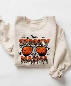 Spooky Mama Halloween Vacation Funny Gift Tee