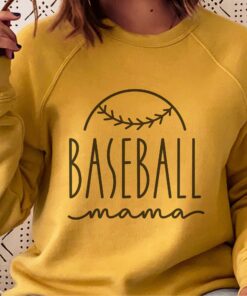Sports Mom Sweatshirt Baseball Mama Shirts Tank Top For Moms